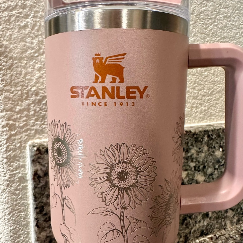 Sunflower Strawflower Stanley Adventure Quencher 40oz Tumbler Limited